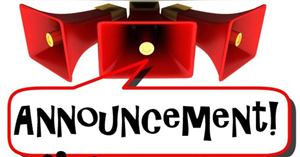 Announcement 